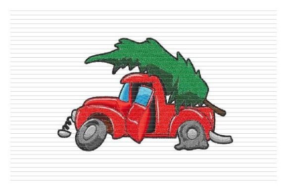 Christmas Truck Funny Tree Decoration