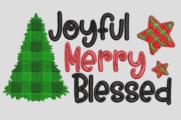 Joyful Merry Noel Tree